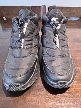 Sorel Women's Black Winter Rain Boots